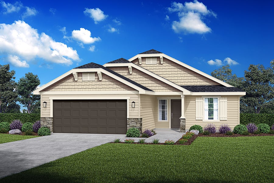 Alturas 3Bed, 2Bath New Ranch Home Floor Plan